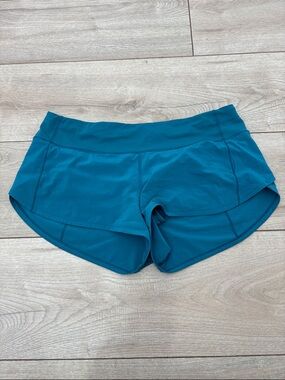 lululemon athletica Deep Teal Women's Athletic Shorts